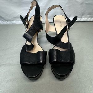 Nine West Women's Saynomore Leather Dress Pump